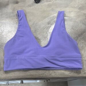 Lululemon purple align sports bra a/b cup size 12